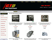 Tablet Screenshot of gastankdepot.com